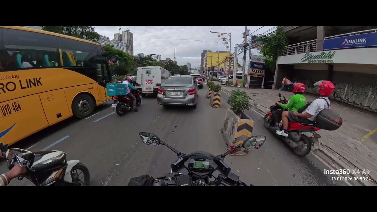 Short trip to the gas station for some air - POV