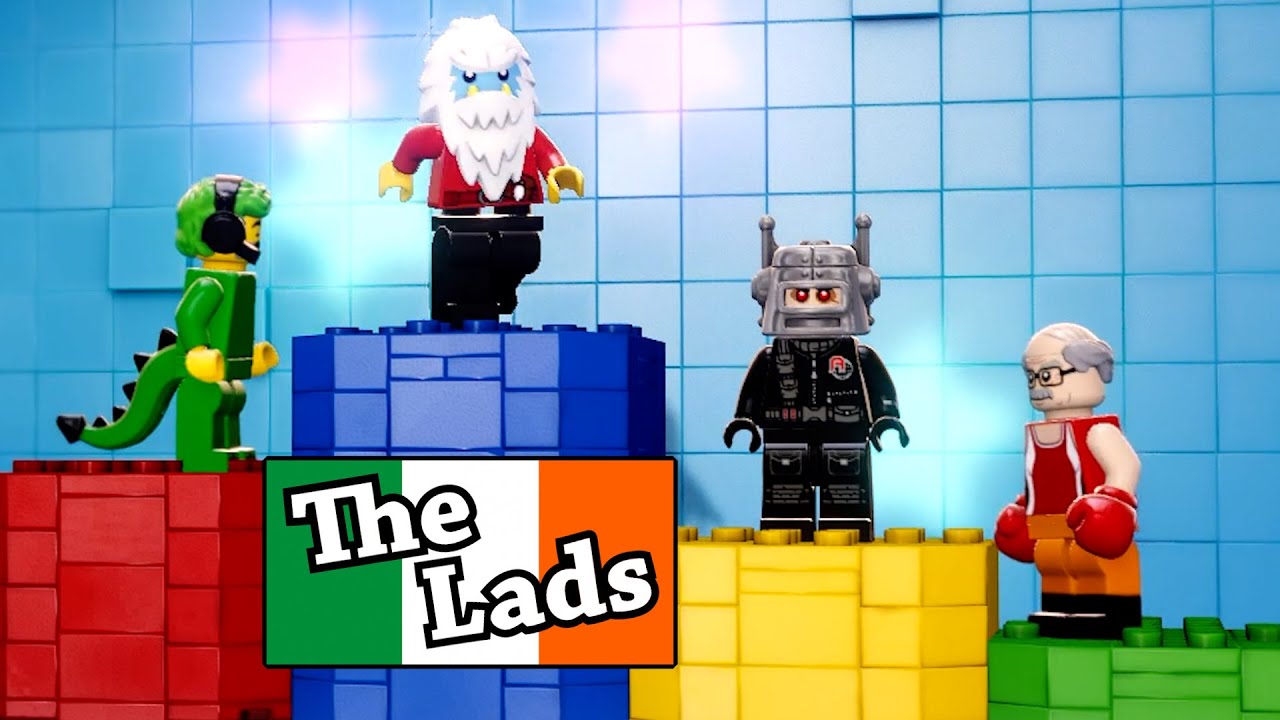 Four Angry Irish Youtubers try to play LEGO Party calmly