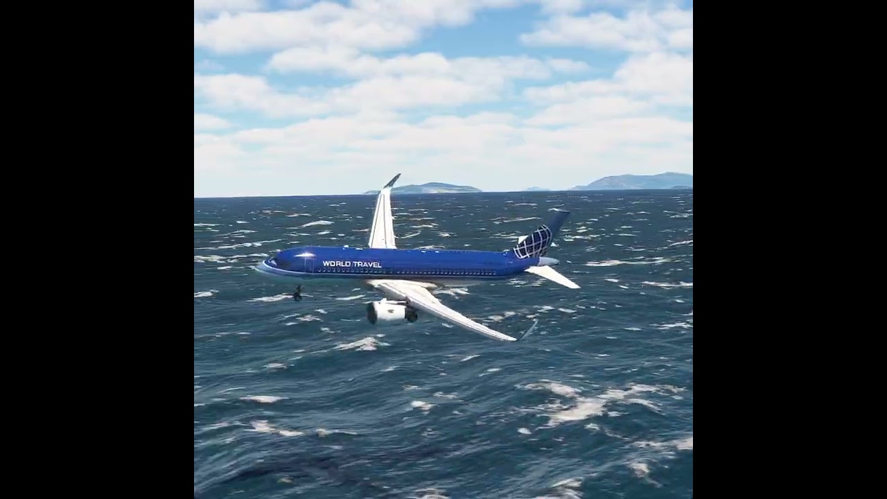 Airplane Emergency Landing at Airport Eps 706