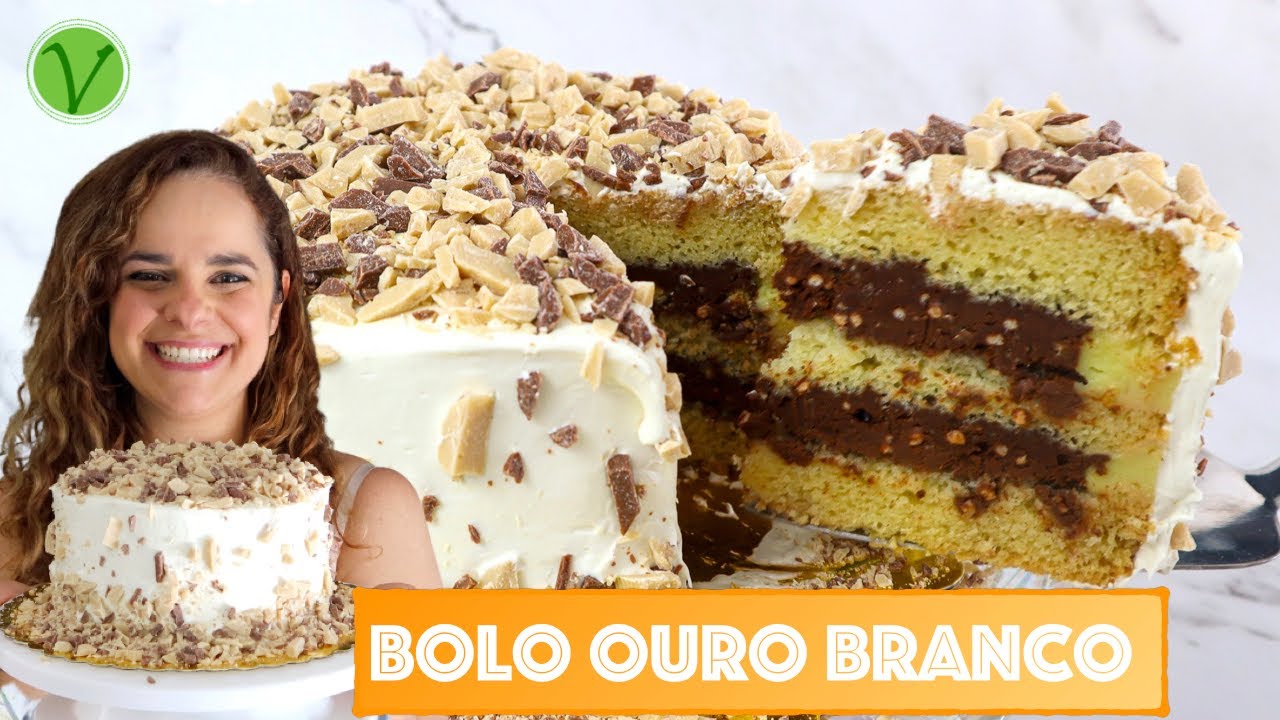 BOLO OURO BRANCO (SEM LEITE DE VACA/SEM OVO)