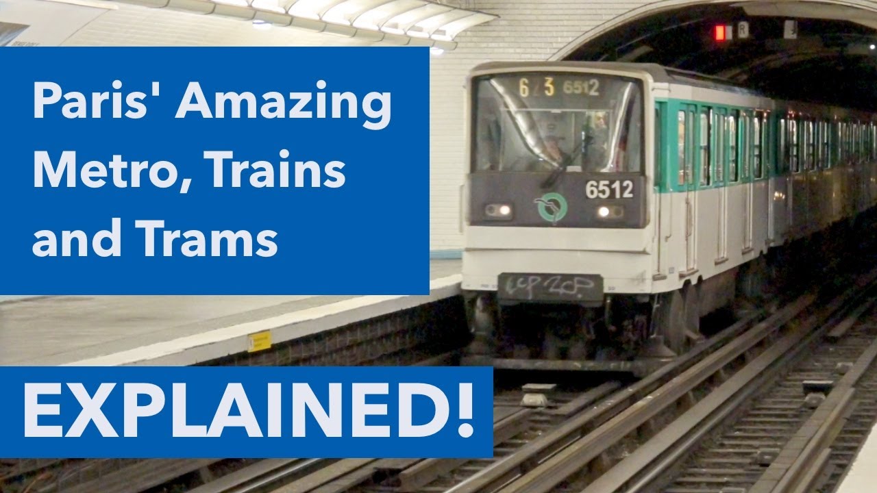 Paris' Transit System EXPLAINED - Paris Metro, RER, Transilien and more!