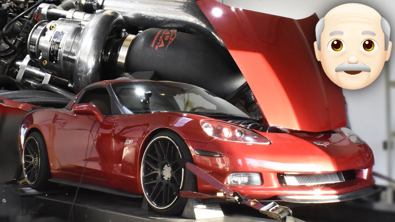 Grandpa Owned C6 Corvette gets SUPERCHARGED!
