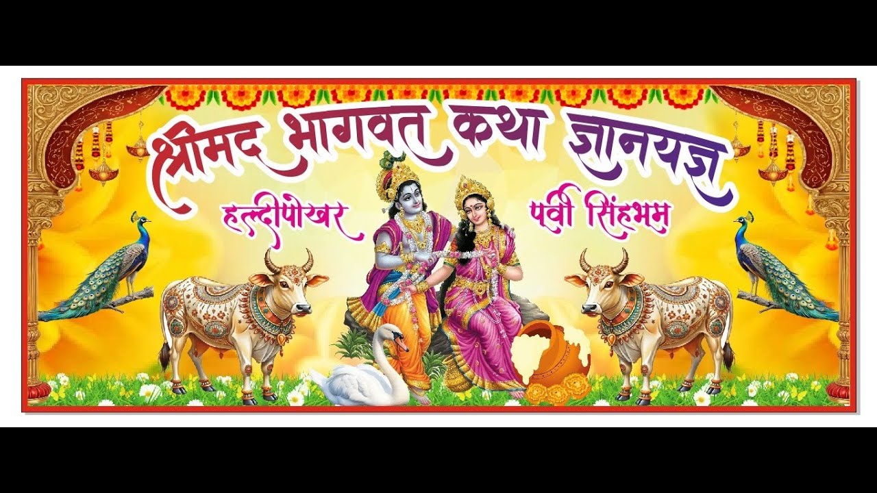 Shrimad Bhagwat Katha | Day 2 Live | Radha Krishna Leela | Haldi Pokhar