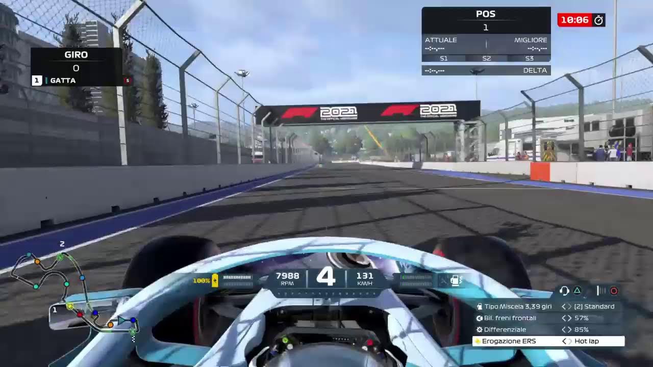 Ottima Pole-position || F1 2021 - playstation4 ITA - My Team Sochi
