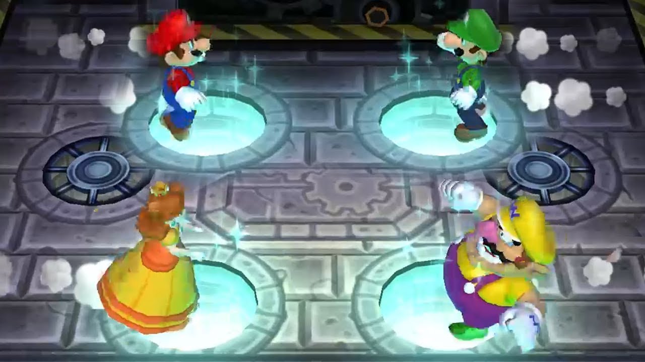 Mario Party 9 Step It Up - Mario vs Luigi vs Daisy vs Wario - Master CPU
