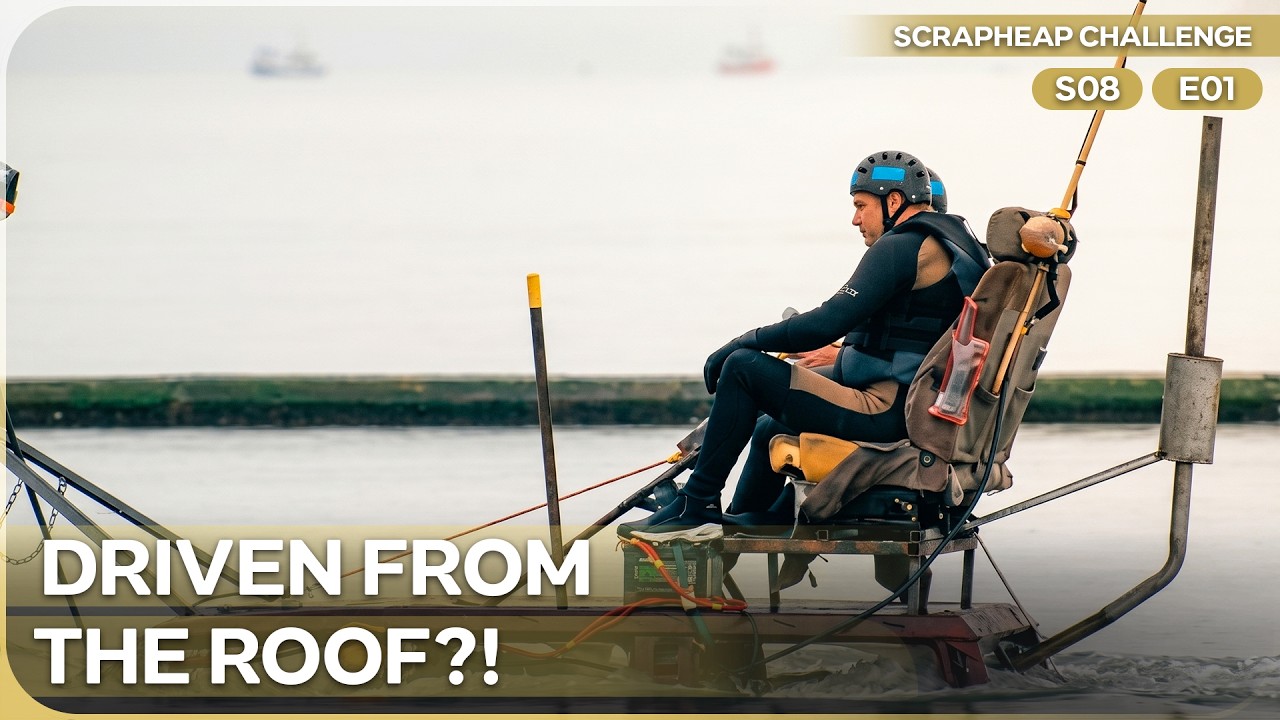 The Most Dangerous Scrapheap Challenge Yet | Scrapheap Challenge | Season 8 Episode 1