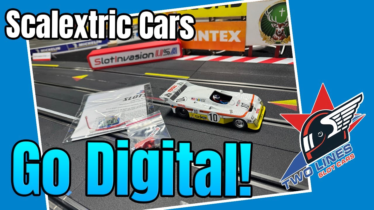 Благодаря SlotInvasionUSA машинки Scalextric переходят на цифровую модель Carrera!