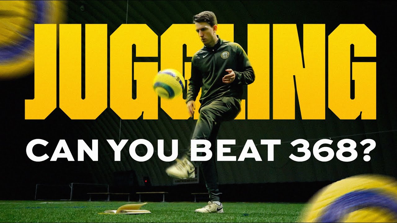 Can You Beat 368? | 12-Minute Soccer Juggling Challenge