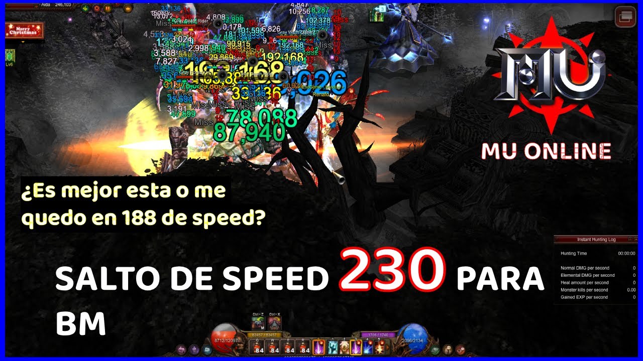 Modifiqu&eacute; la velocidad de mi BM en MU Online (2025)