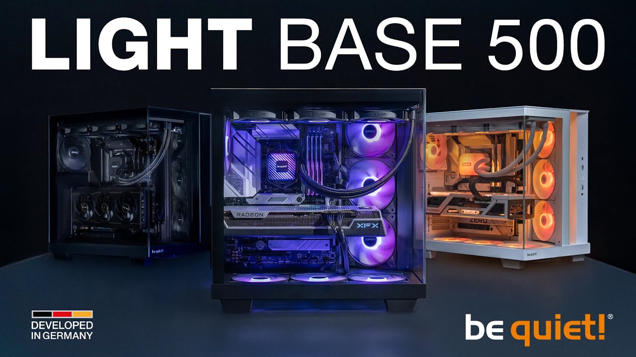 Light Base 500 Series | Core performance and aesthetics | be quiet!