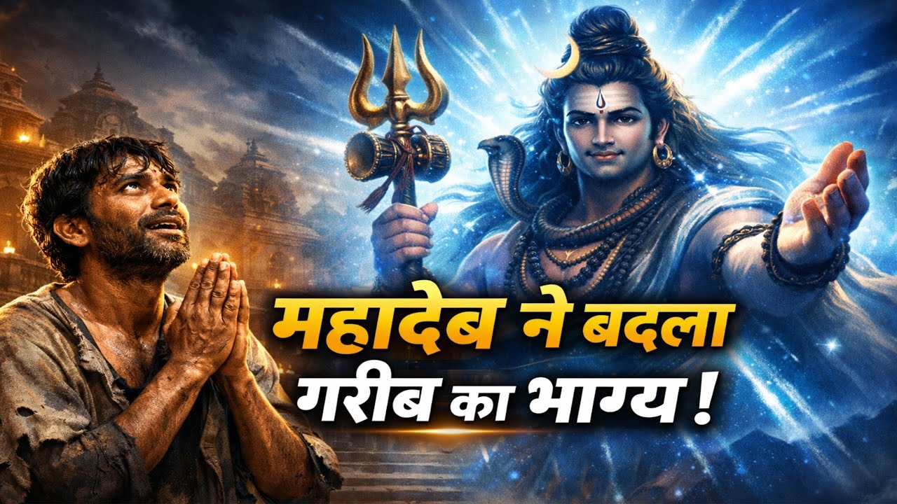 महादेव की कृपा से ऐसे बदला गरीब का भाग्य | सच्ची कहानी Mahadev motivation story