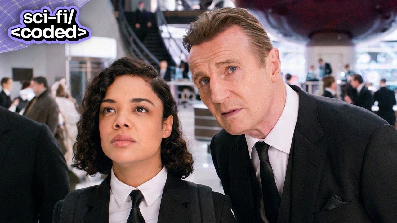 men in black international (2019) - agent m meets high t and agent h