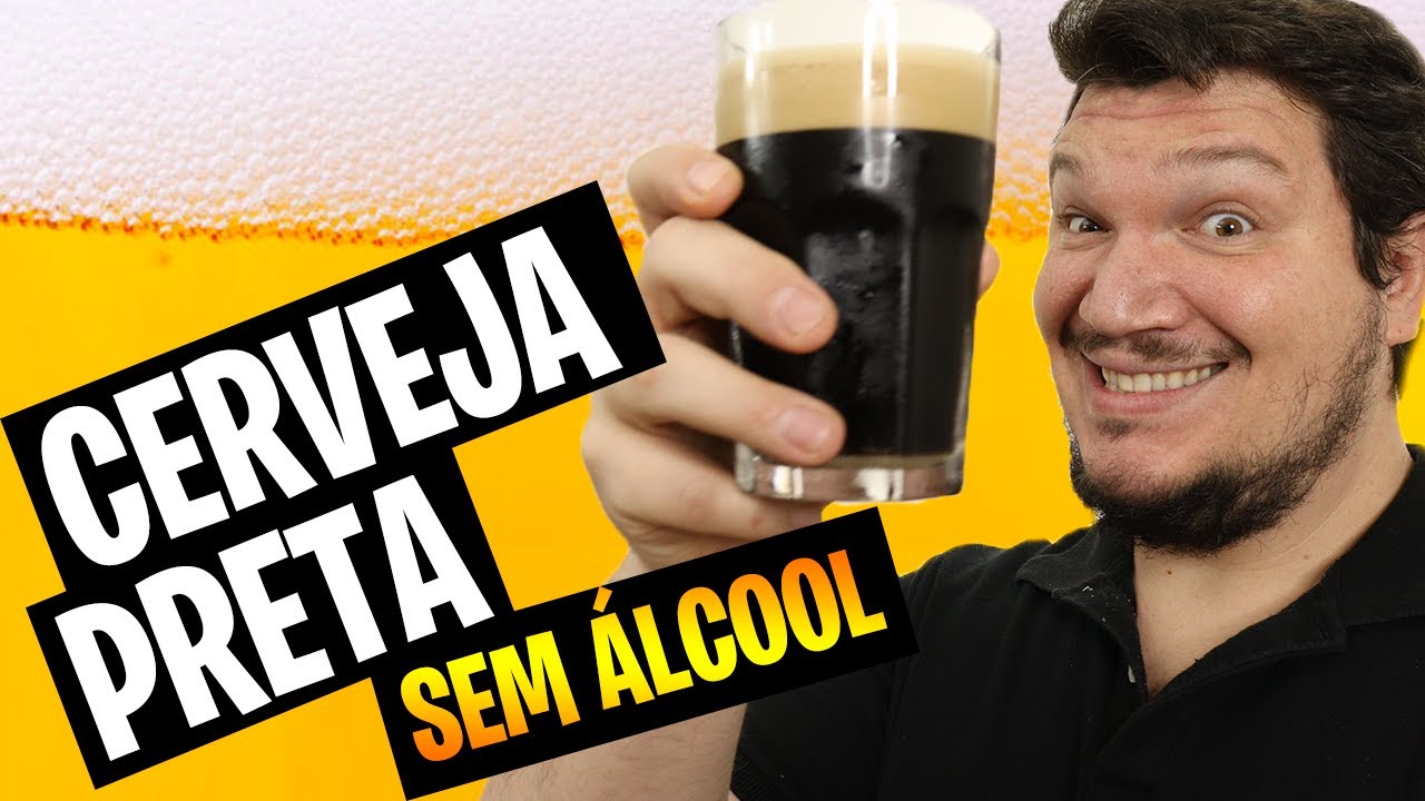 COMO FAZER CERVEJA PRETA SEM ÁLCOOL 🍺 CERVEJA ARTESANAL 0,0000%