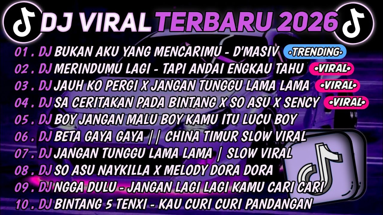 DJ TIKTOK TERBARU 2026🎵DJ BUKAN AKU YANG MENCARIMU - D'MASIV🎵DJ TAPI ANDAI ENGKAU TAHU || FULL ALBUM