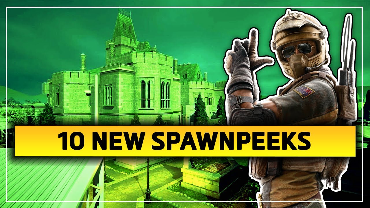10 New Spawnpeeks on the New Map, Emerald Plains, Rainbow Six Siege
