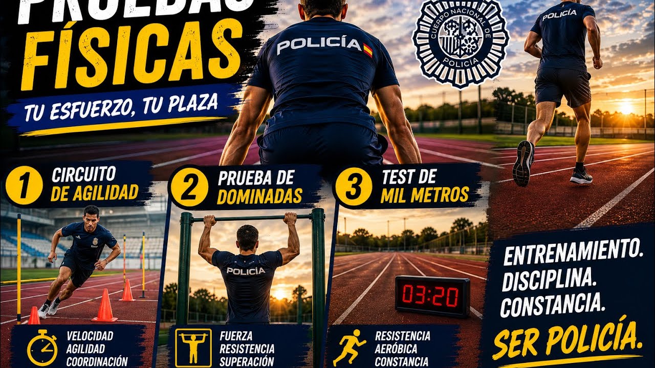 Circuito, Dominadas y 1000 metros lisos