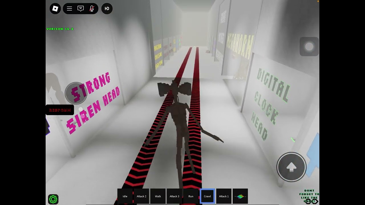 How to fling across the whole map in Siren head Morphs