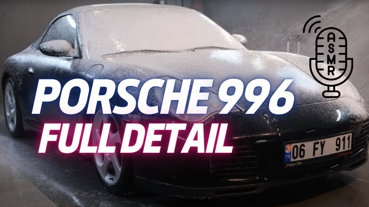 Detailing a Porsche 996 Carrera 4S | FULL DETAIL & PAINT RESTORATION | ASMR