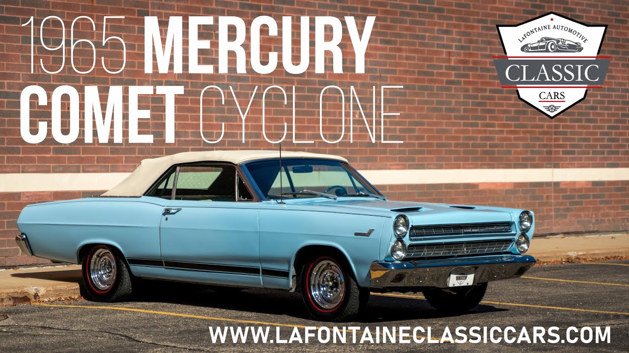 1966 Mercury Comet Cyclone GT Convertible