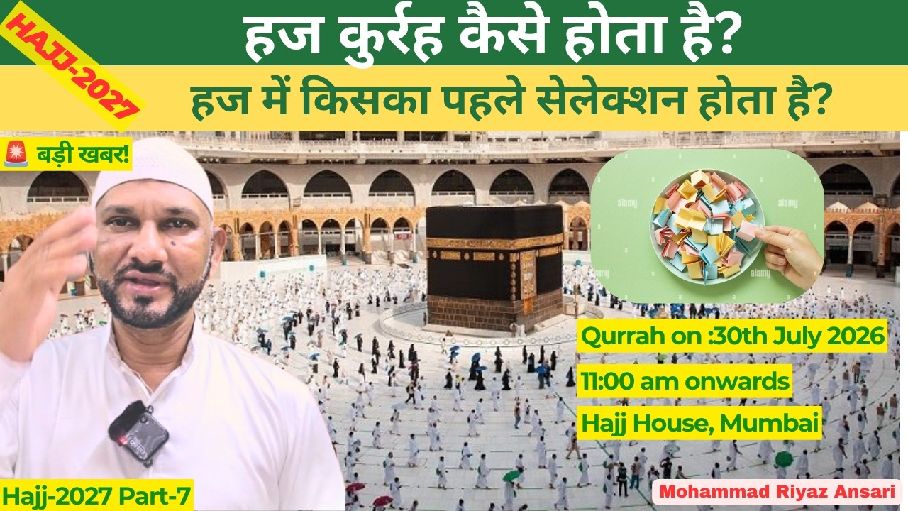 Hajj 2027 Qurrah Explained | Hajj Draw Kaise Hota Hai? | Digital Randomized Selection Process