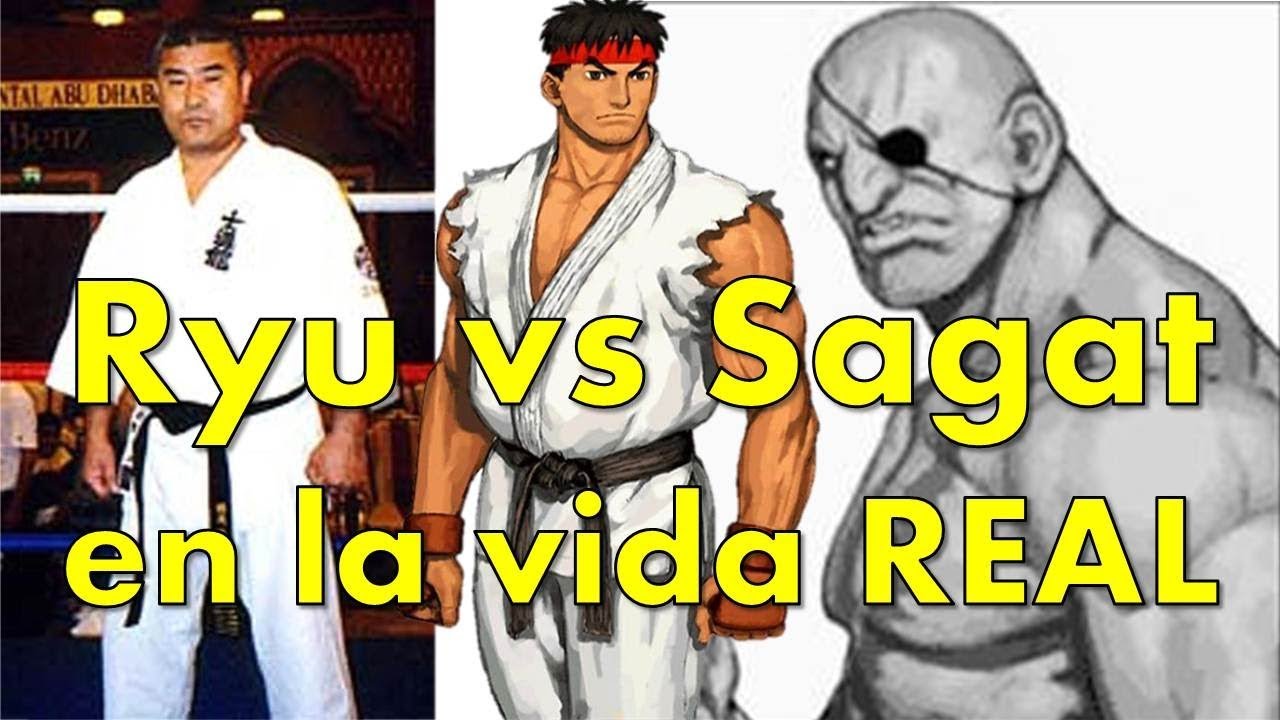Ryu y Sagat EN LA VIDA REAL karate kyokushin vs Muay Thai (personajes de Street Fighter)
