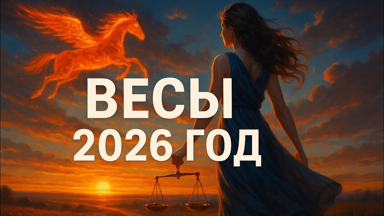 Весы ♎️ 2026: Год баланса, удачи и большого прорыва!