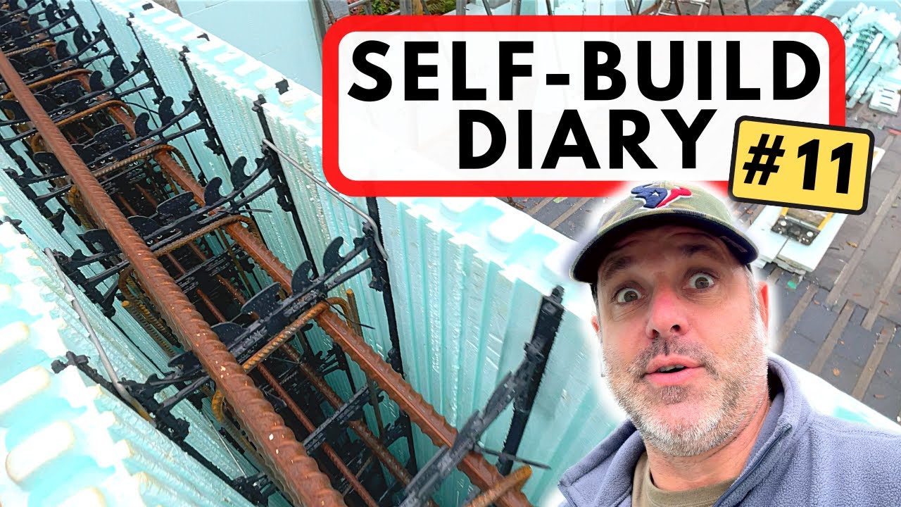 ICF Floating Corner - Self Build Diary 11