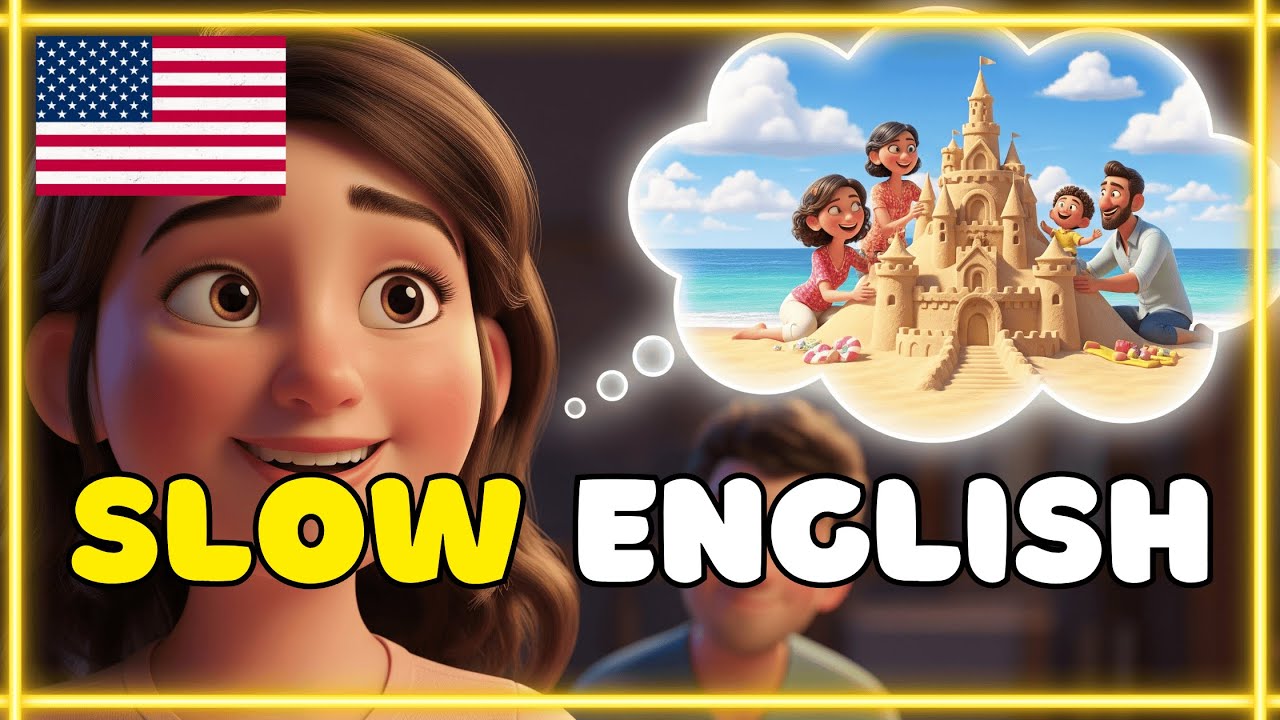 Slow English Conversation For Beginners (A1 & A2) | A Vacation Memory Conversation