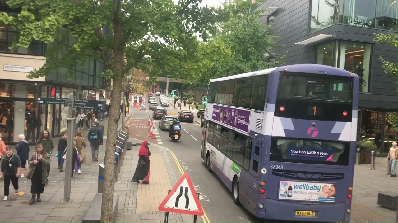 Full Route: 44 City Centre - Cadbury Heath