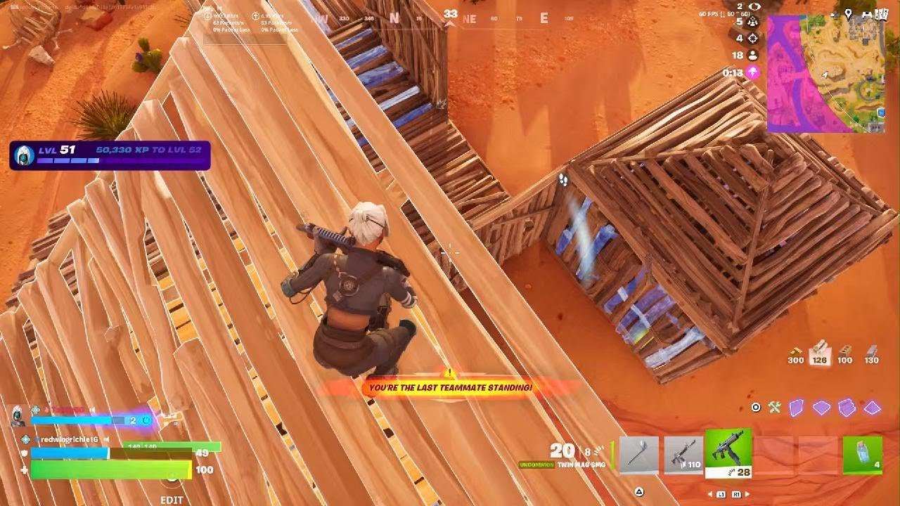 Playing Fortnite Reload Ranked