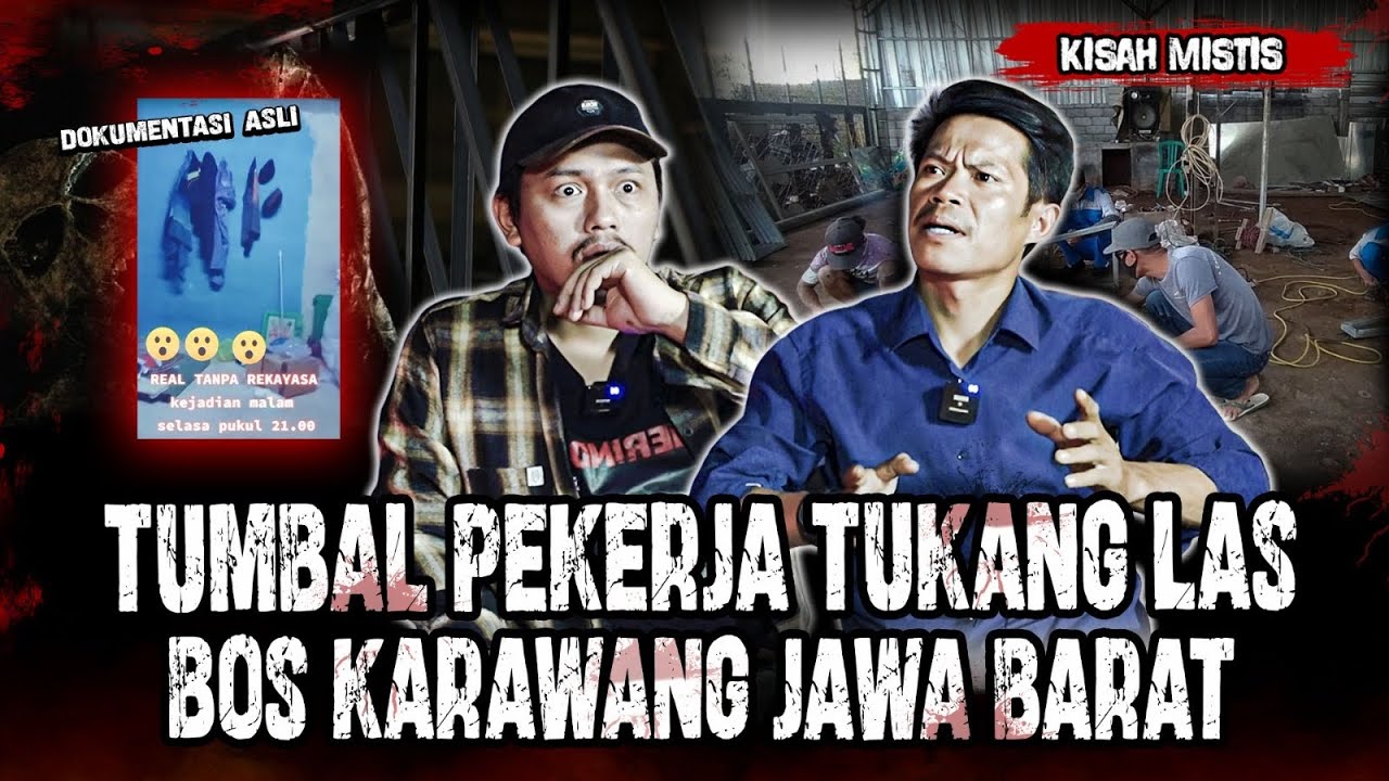 GILA INI HOROR BANGET!! BOS TUKANG LAS DAPET TEROR SAMPE NYAW4 HAMPIR HILANG!!