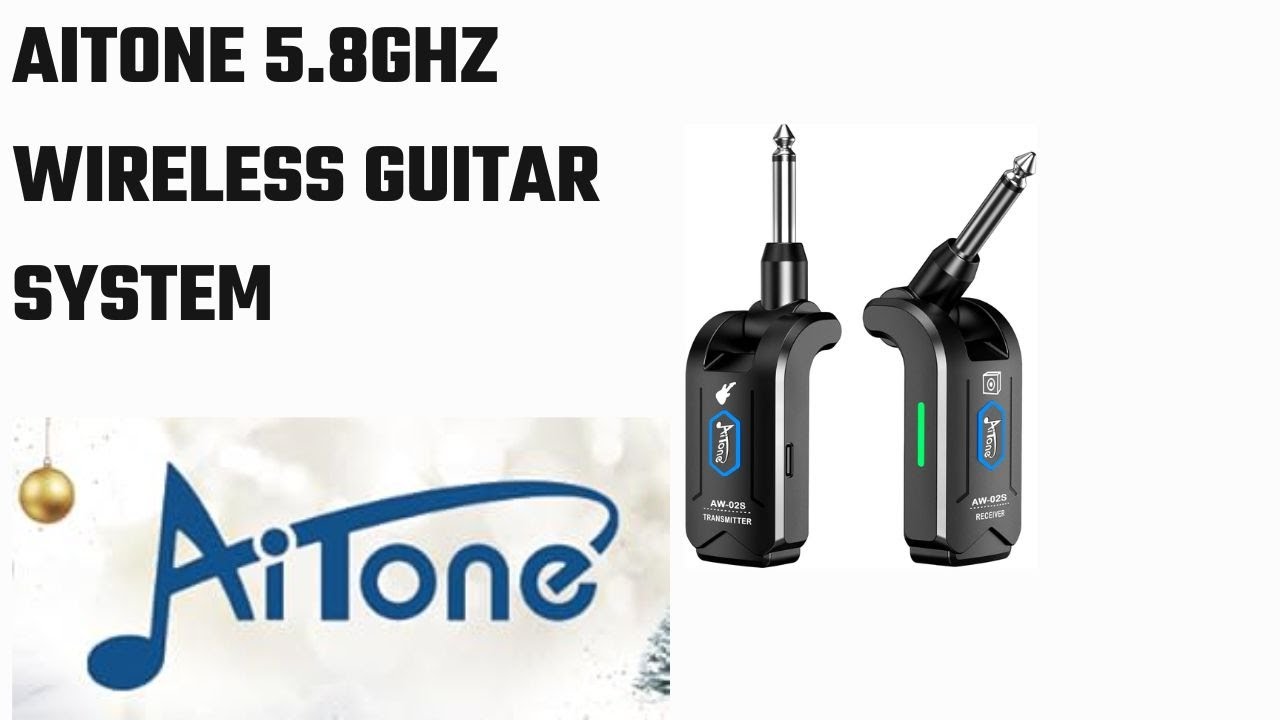 Переходите на беспроводную связь! Беспроводная гитарная система AiTone AW-02S 5,8 ГГц!