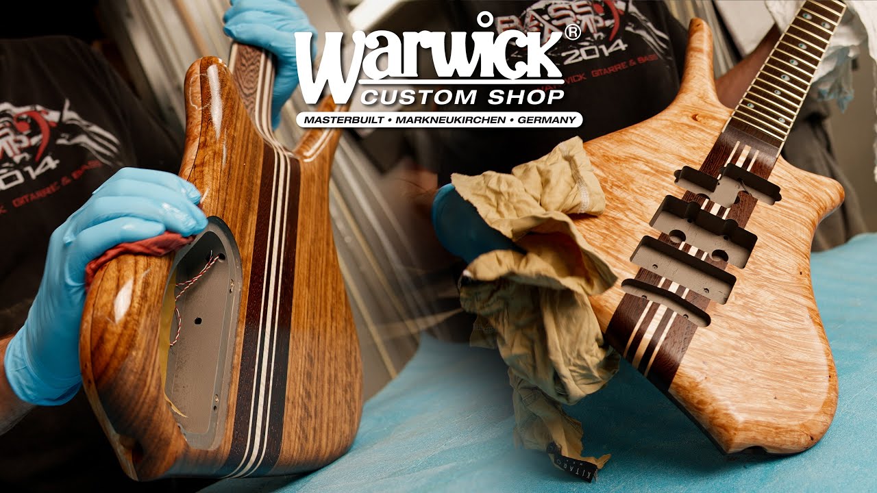 Making Of | Warwick Dolphin Pro I Custom Shop | made for 