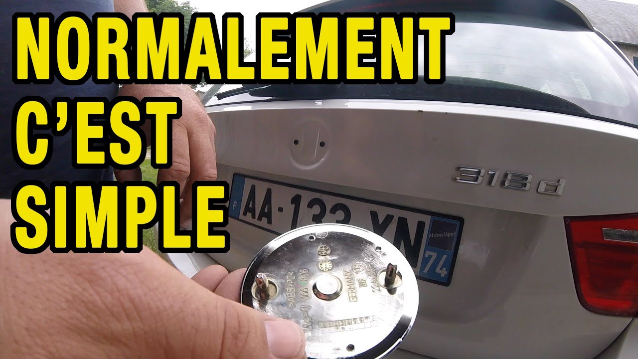 Plus compliqué que prévu : Changer un emblème BMW