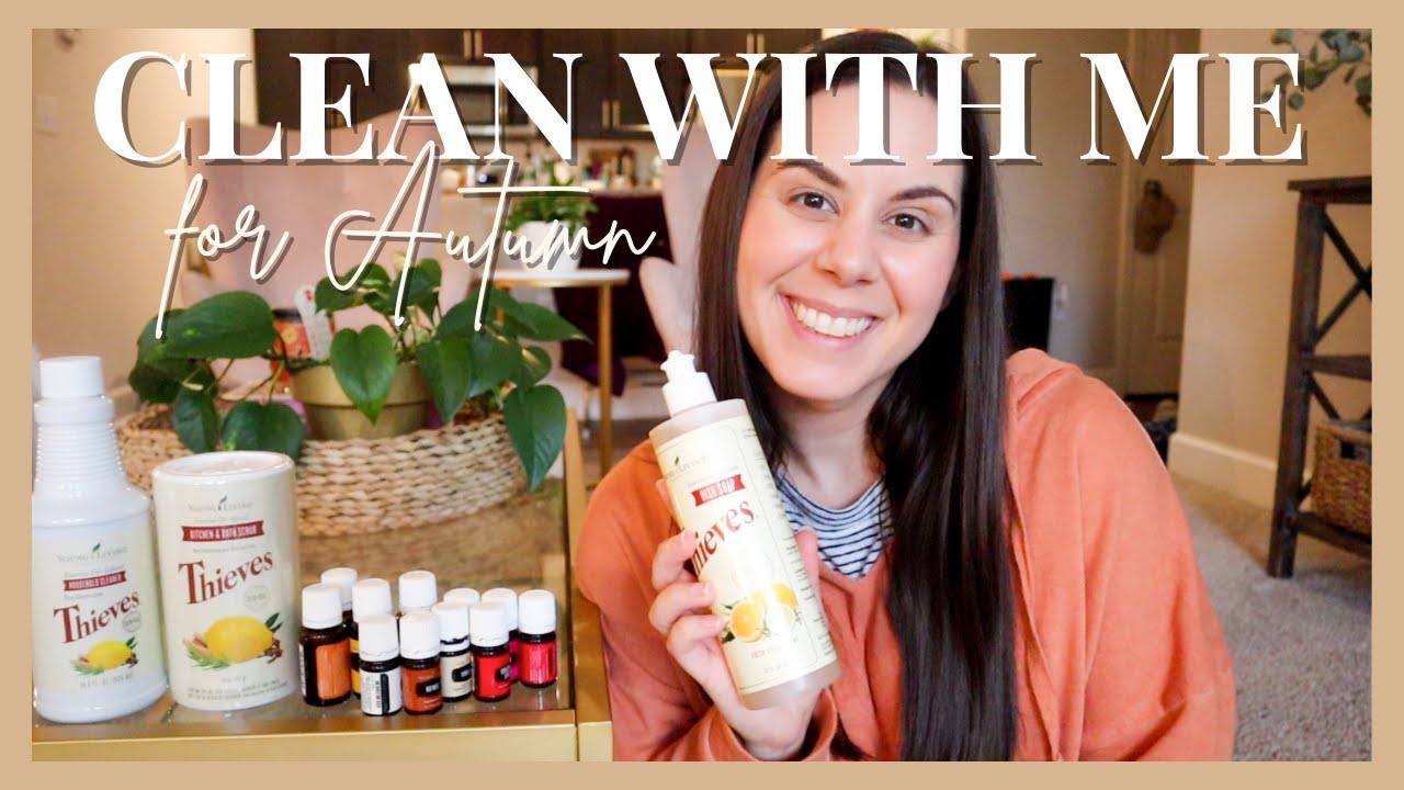 CLEAN WITH ME FOR AUTUMN | natural cleaning products | new & cozy home decor | cleaning motivation 🍁