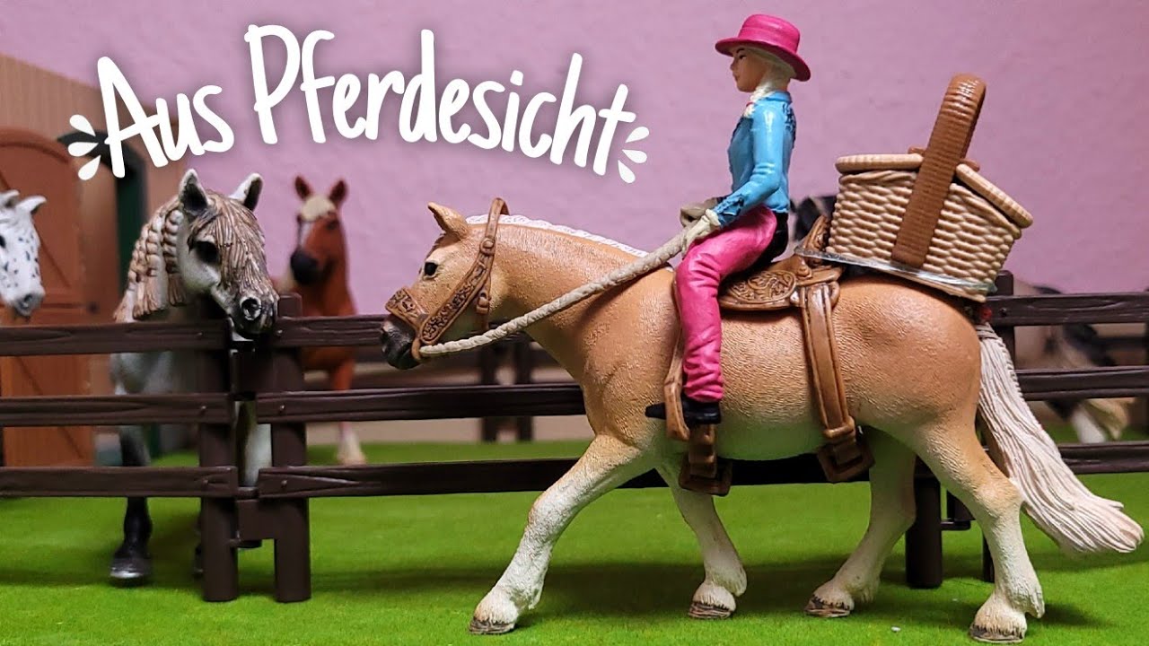 Ein Tag der Pferde auf dem Reiterhof 💖🐴 (Pferdesicht) 👀| Schleich