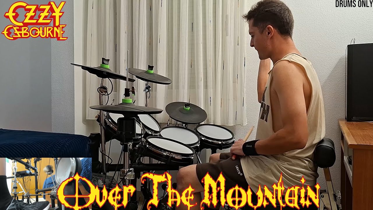 Ozzy Osbourne - Over The Mountain - Drums Only