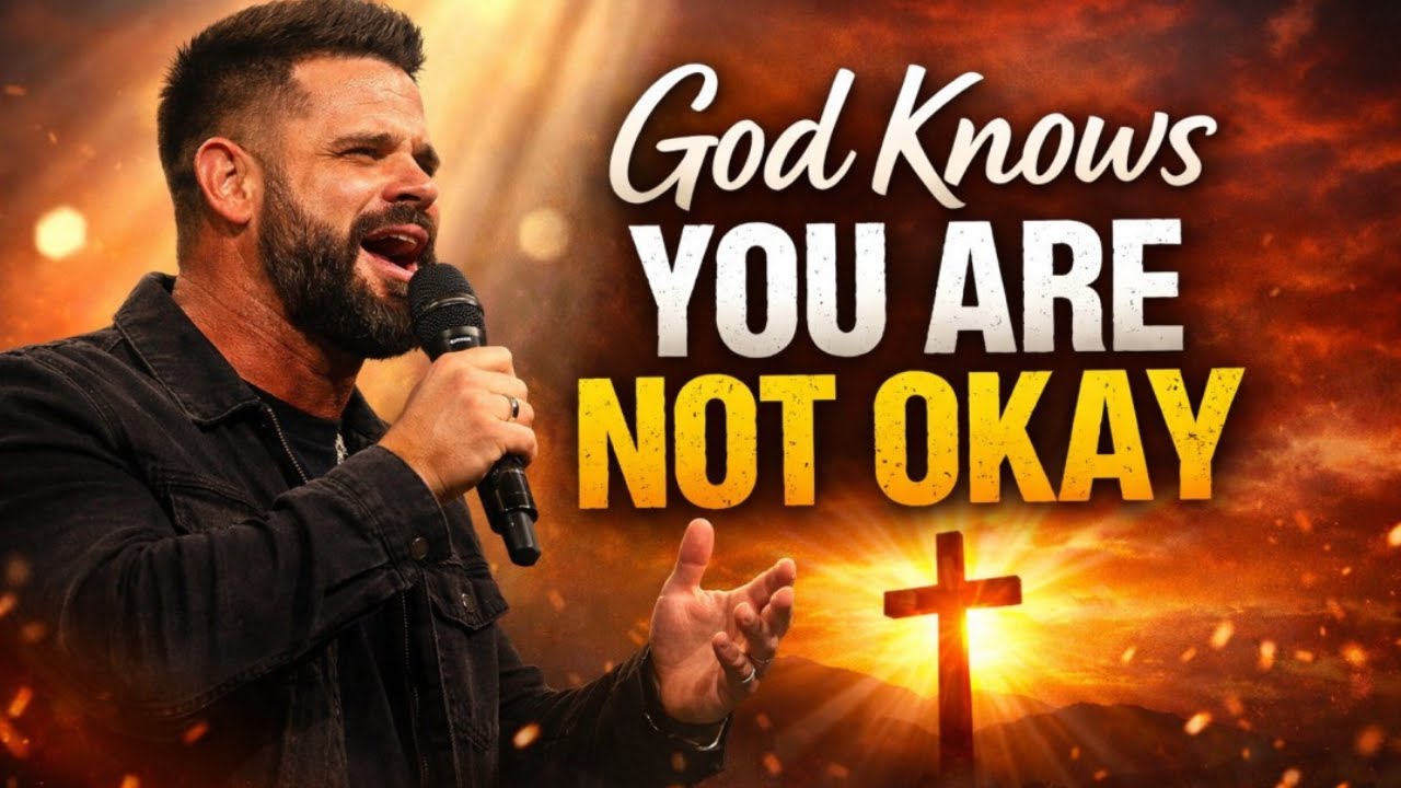 GOD KNOWS YOU ARE NOT OKAY. Steven Furtick Delivering A Powerful And Inspiring Message: