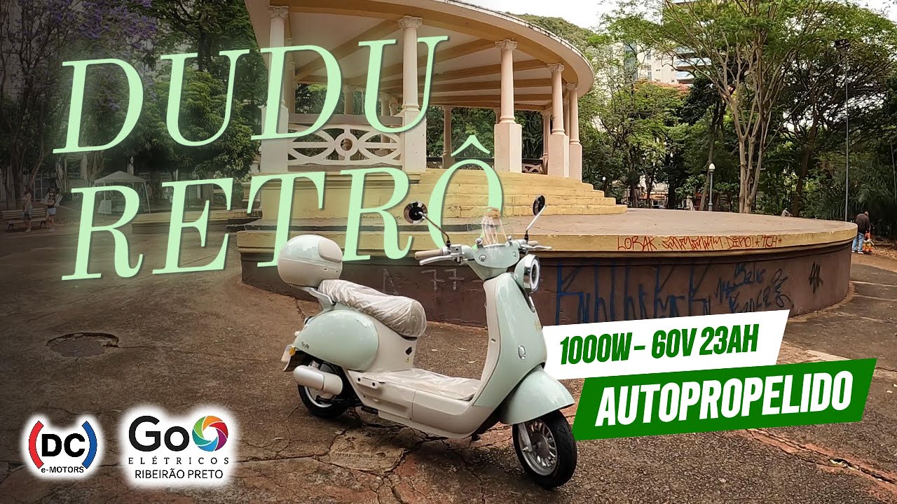 Dudu Retrô - Autopropelido 1000W da Goo Elétricos | TEST RIDE com minhas impressões