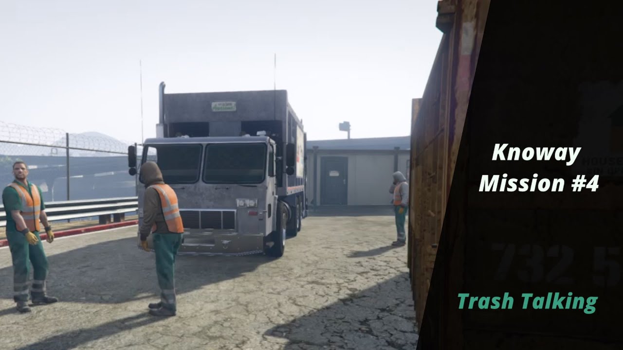 GTA Online - Knoway Mission #4 - Trash Talking [Solo]