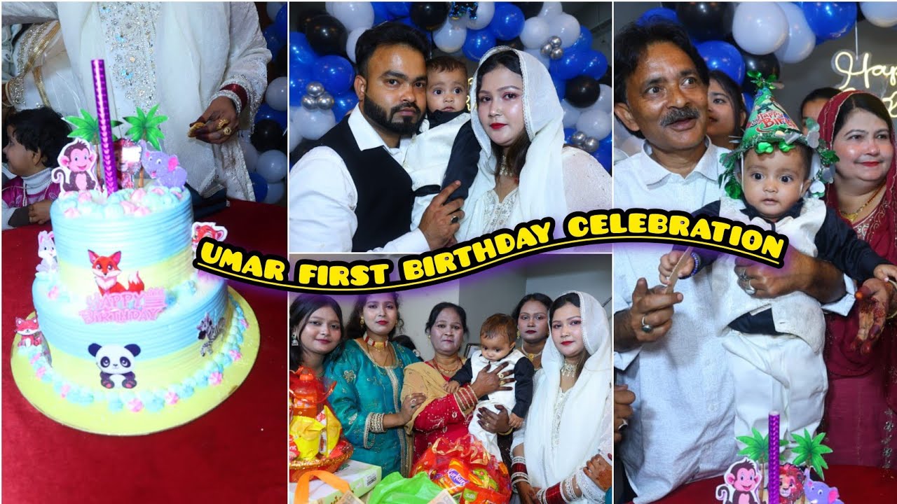 Hm Sb Gaye👉🏻Umar Ke first birthday🎂celebration me | vlog Rawatpur|| dua Me Yad Rakhna || Allah hafiz