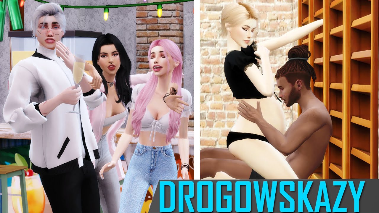 [16+]PORÓD!..🤰  Interwencja POLICJI 🚓👮 Drogowskazy #4 The Sims 4  + CC/MODY 🔥