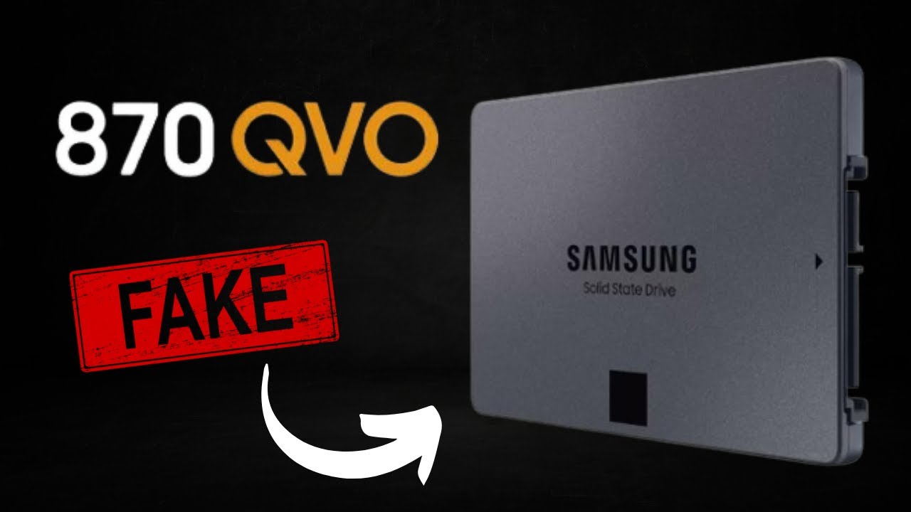 SSD 2TB Samsung 870 QVO Falsificado