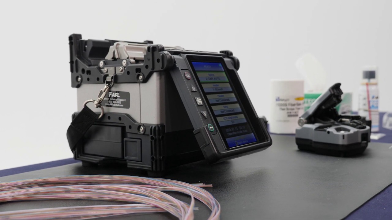 SpiderWeb Ribbon® Wrapping Tube Cable and Mass Fusion Splicer Saves Time