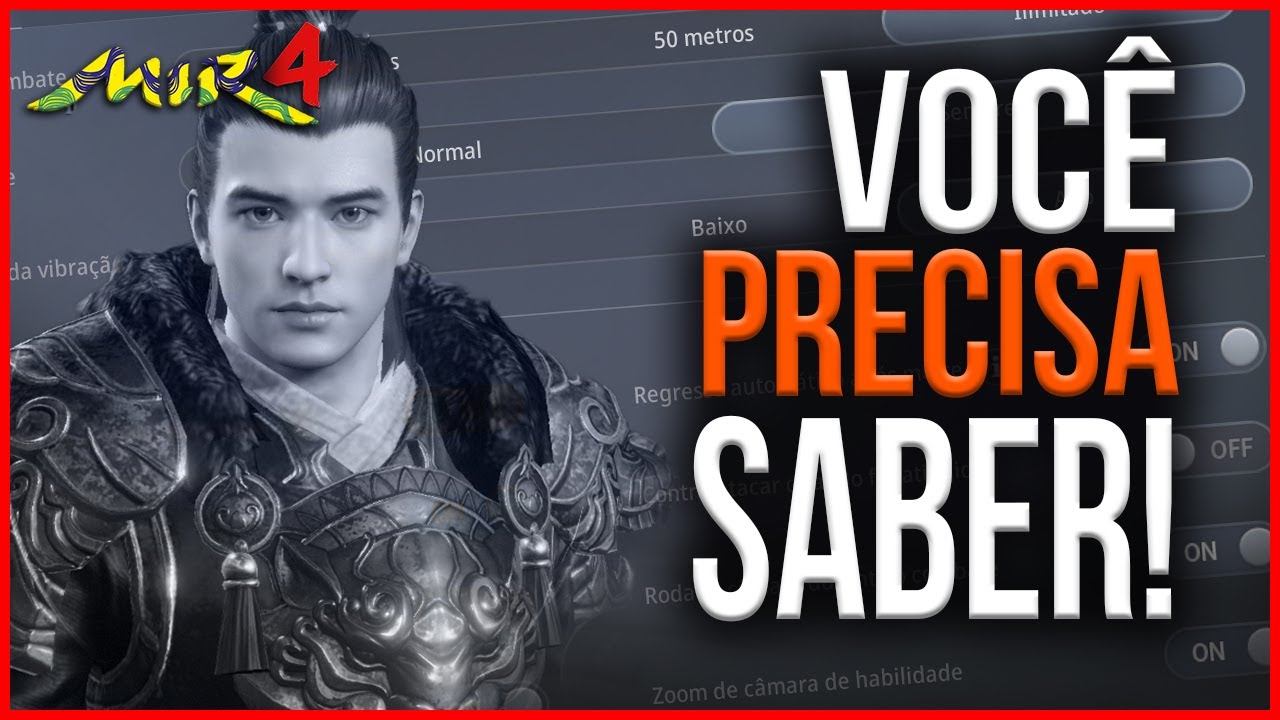 Configurações Básicas! - Como Jogar Mir4 Melhor 02