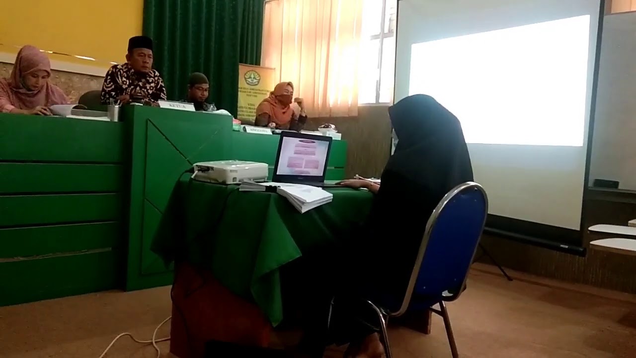 Sidang skripsi Fisip UNRI