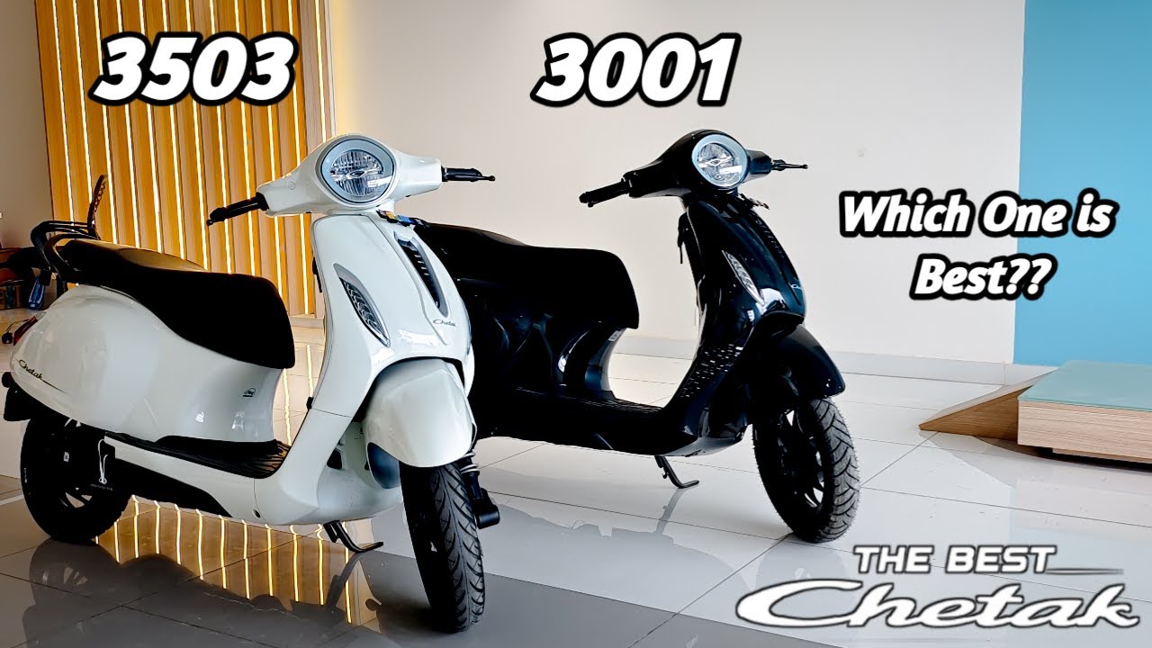 Bajaj Chetak 3001 Vs 3503 | Detailed Comparison | Which One is Better??
