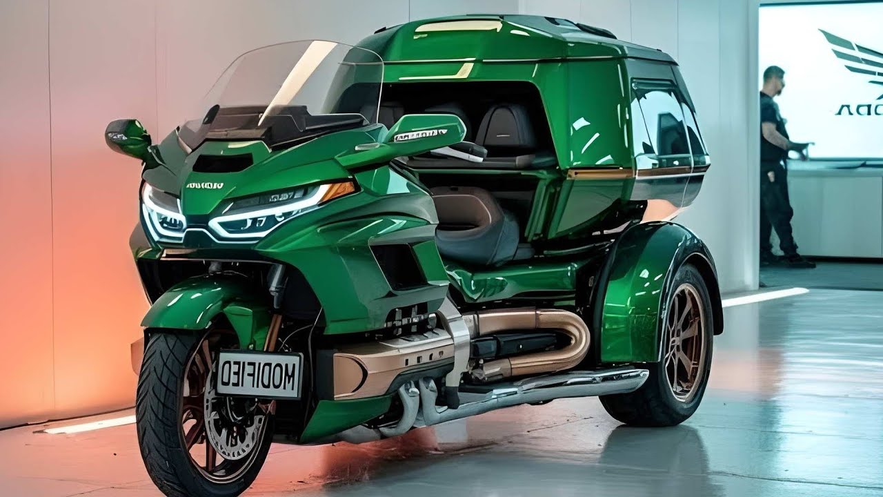 Новый трехколесный мотоцикл Honda Gold Wing 2026 года 😍 | Роскошный туристический зверь | Полный ...