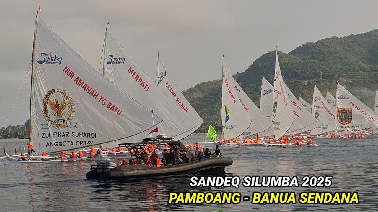 Sandeq Silumba 2025 Etape 2 || Pamboang - Banua Sendana