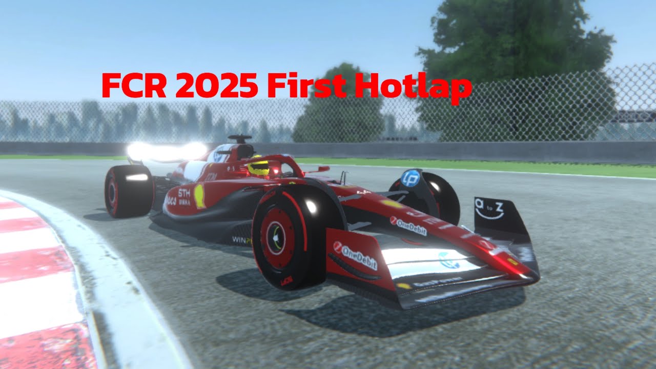 My first lap on FCR 2025! Gameplay